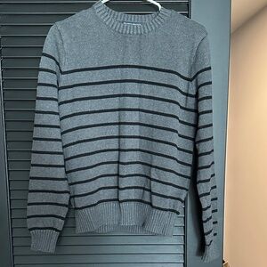Brandy Melville Gray Striped Sweater